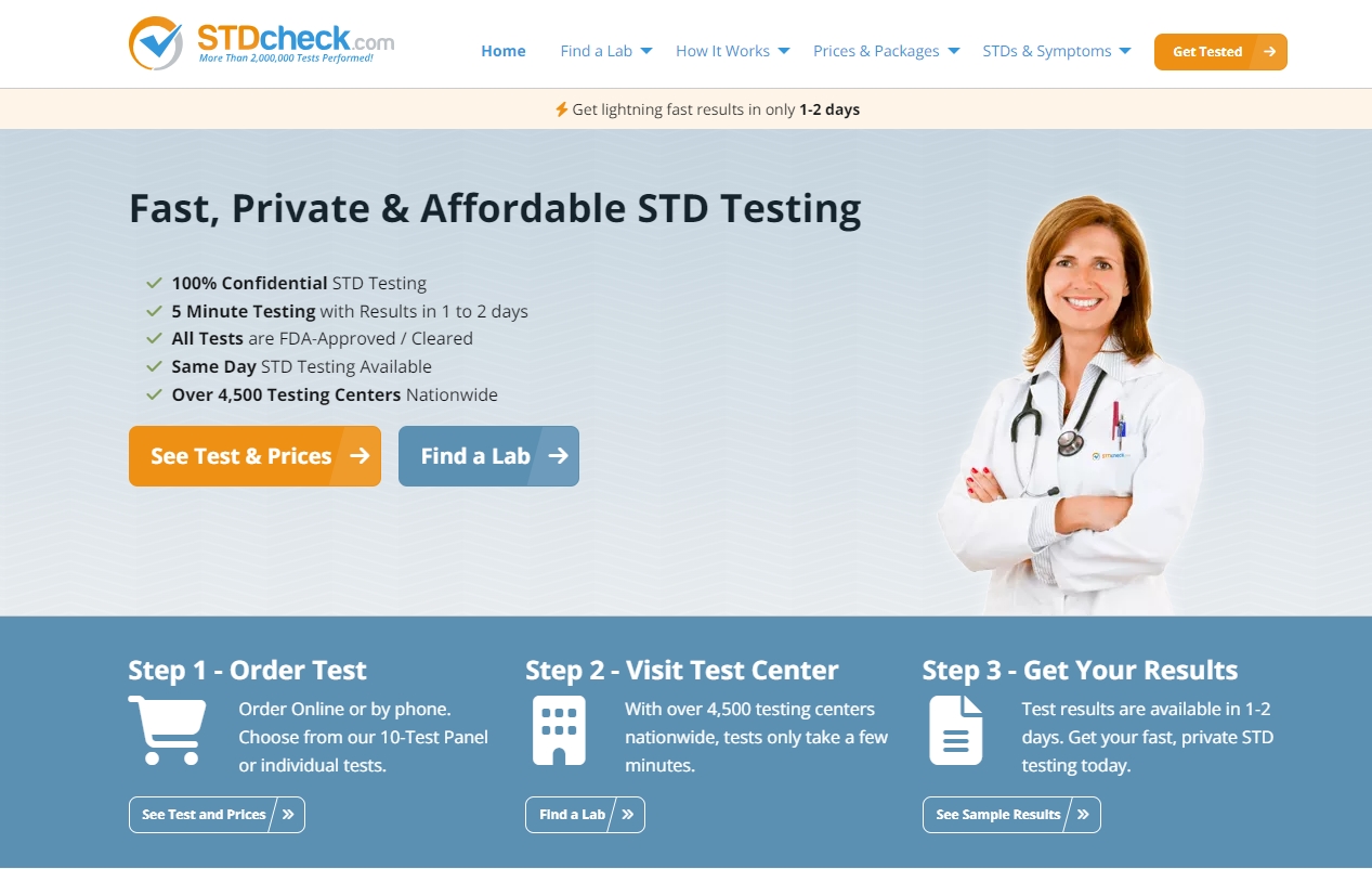 The Ultimate Guide to STDCheck.com – Fast, Private & Affordable STD Testing